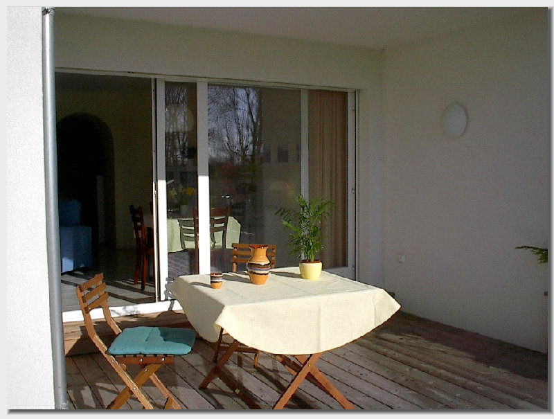 Ferienwohnung von Schtz - FeWo 2 - Terrasse Bild 1